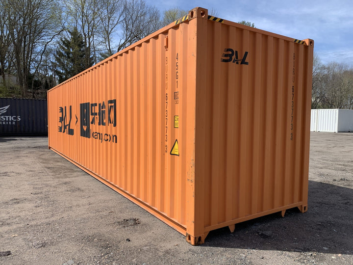 NUOVO CONTAINER MARITTIMO “ONE TRIP” DA 40 PIEDI AD ALTO CUBO