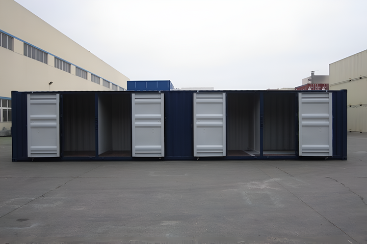 container da 40 piedi 4 porte di stoccaggio