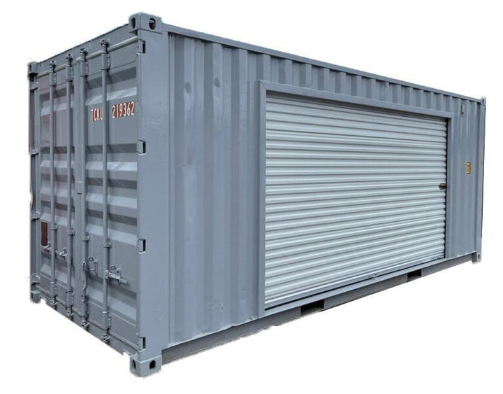 Container da 20 piedi con porta avvolgibile 12