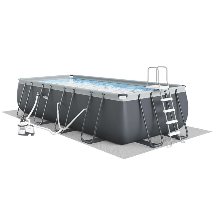 Piscina rettangolare smontabile Ultra XTR Frame INTEX 24ft X 12ft X 52in